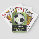 Search for soccer playing cards Black and white