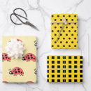 Search for ladybugs wrapping paper Polka dots