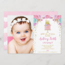 Recherche de gâteau rose invitations Girl