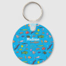 Search for funny pattern keychains Cartoon