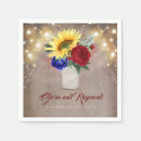Search for sunflower napkins Burgundy