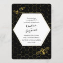 Search for bee wedding invitations Black