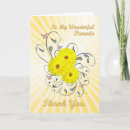 Search for parents thank you cards Flowers