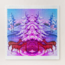 Search for christmas snow scene puzzles Xmas