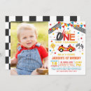 Search for fast one birthday invitations Start your engines