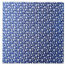 Search for navy and white pattern tiles Flowers