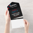 Search for all in one birthday invitations Black