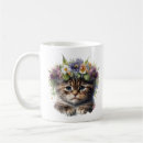 Search for floral cats mugs For pets