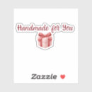 Search for handmade stickers Red