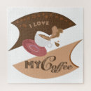 Recherche de latte puzzles Vintage