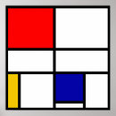 Search for de stijl posters Mondrian