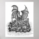 Search for dragon skull posters Gothic