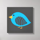 Search for quirky canvas prints Blue
