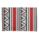 Search for black and red pillowcases Geometric