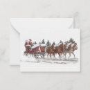 Search for sleigh ride christmas cards Santa