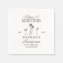 Recherche de martini napkins Bride