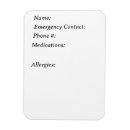 Search for emergency phone number magnets Contact