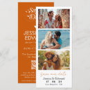 Search for burnt orange save the dates Modern