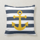 Search for yellow nautical pillows Preppy