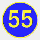 Search for fifty five stickers Number