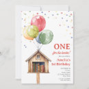 Search for library card birthday invitations One for the books
