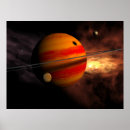 Recherche de planètes système solaire posters Saturn