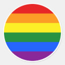 Search for round rainbow stickers Queer