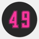 Search for junior stickers Numbered uniform