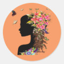 Search for ladies fashion stickers Lady