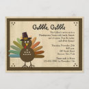 Search for gobble invitations Give thanks