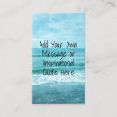 Search for inspirational business cards Coastal