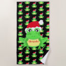 Search for black santa towels White