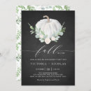 Recherche de fall party invitations Citrouille blanc