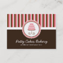 Search for stripe chubby business cards Bakery