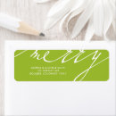 Search for very return address labels Contemporary