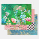 Search for dragonfly wrapping paper Chic