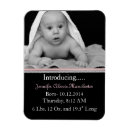 Recherche de annonce chic de naissance magnets Élégant