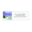 Search for winter scene return address labels Christmas trees
