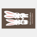 Search for cute rectangle wedding stickers Couple