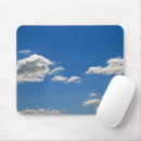 Recherche de blue sky tapis souris White