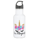 Search for flower girl water bottles Unicorn