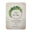Search for winter rectangular wedding magnets Botanical