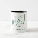 Search for green wedding mugs Bride