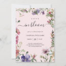 Search for blushing bride bridal shower invitations Love in bloom