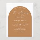 Search for arched wedding invitations Minimal