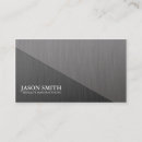 Search for aluminum business cards Professional