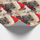 Search for frenchie christmas wrapping paper Pets