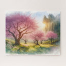 Recherche de arbre de fleurs de cerisier puzzles Cerise