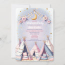 Search for boho sleepover invitations Bohemian