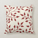 Search for cream and burgundy pillows Modern
